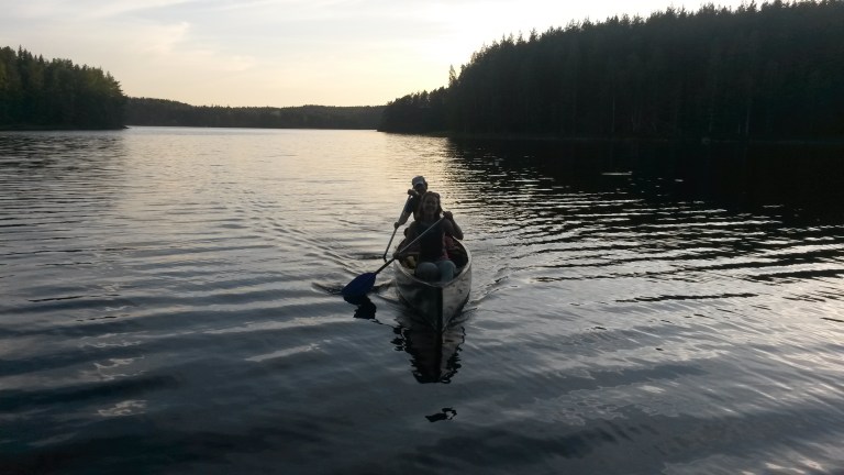 Saapumassa Karhulahdelle