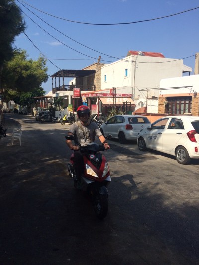 Skootterilla ajelu on vaan ihan sairaan...